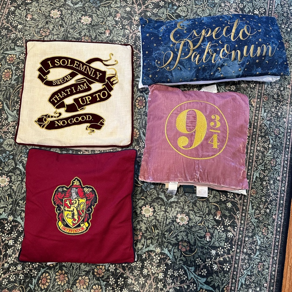Pottery Barn Teen Harry Potter Pillows